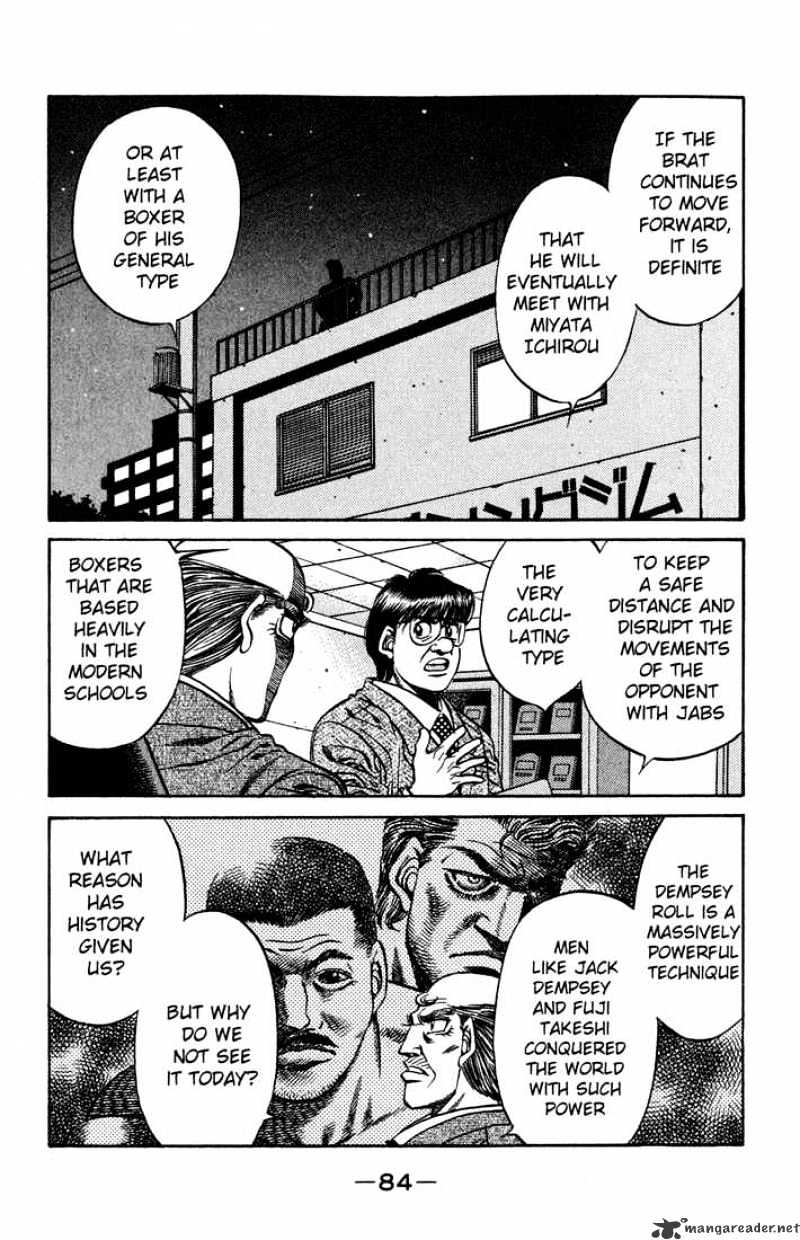 Hajime no Ippo: Fighting Spirit, Chapter 420 image 06